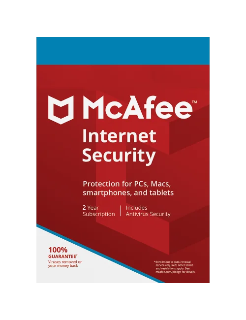 McAfee Internet Security - 2-Year / 1-Device